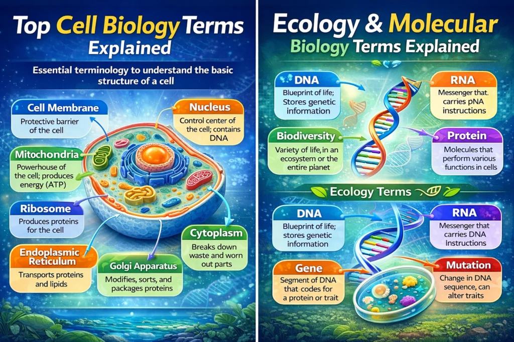biology terminology ap