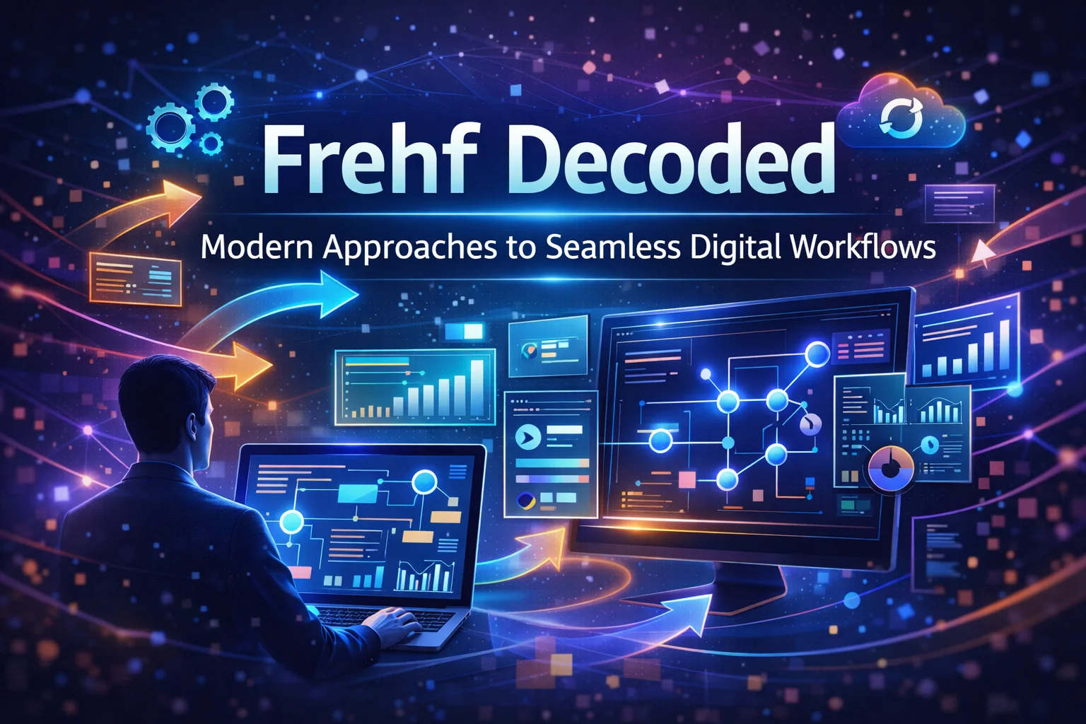 Frehf seamless digital workflows with automation, cloud integration, and data-driven dashboard interface.