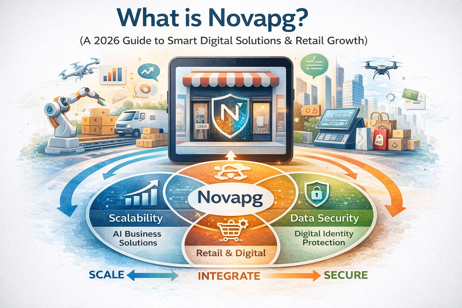 Novapg 2026: Scale, Integrate, and Secure your business with AI-driven solutions for retail and digital growth.